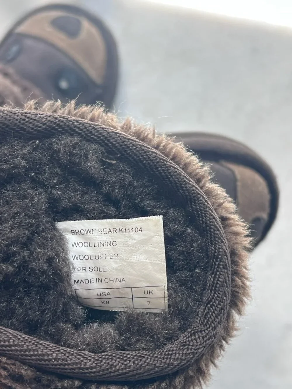 $90 Emu Australia Bear Boot Size 8